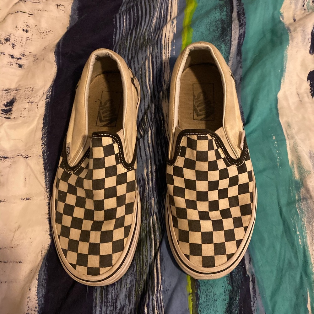 Checkerboard vans